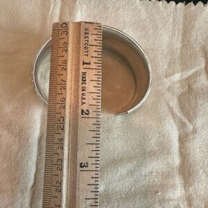 Gently worn Silver Cuff Bracelet